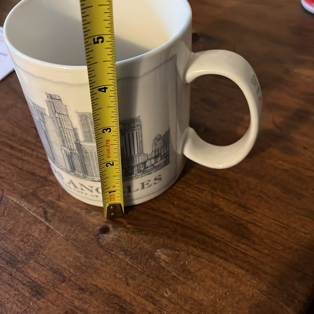 STARBUCKS Los Angeles Architecture Series 2007 Coffee Mug Cup 18 oz - Picture 8 of 9